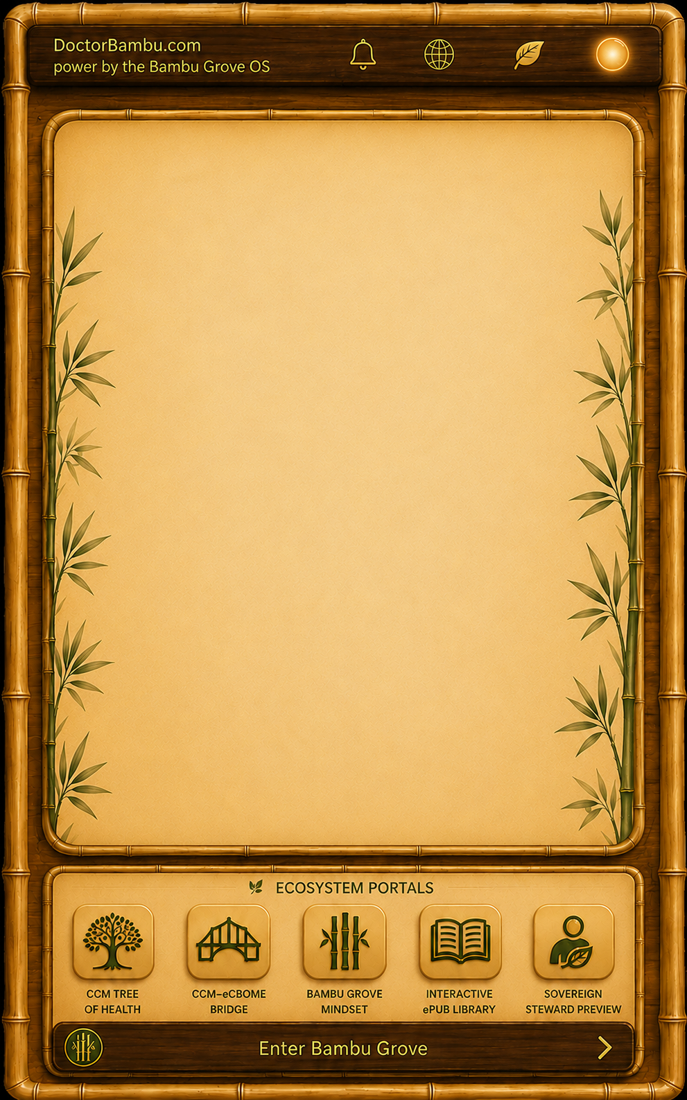DoctorBambu.com Bambu Grove OS